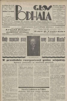 Głos Podhala : aktualny tygodnik powiatów: gorlickiego, jasielskiego, limanowskiego, nowosądeckiego, nowotarskiego i żywieckiego. 1934, nr 33