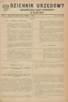 Dziennik Urzędowy Wojewódzkiej Rady Narodowej w Olsztynie. 1966, nr 8 (10 października)