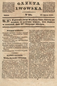 Gazeta Lwowska. 1845, nr 35