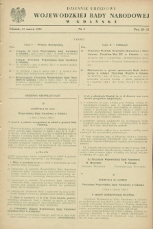 Dziennik Urzędowy Wojewódzkiej Rady Narodowej w Gdańsku. 1953, nr 5 (31 marca)