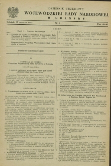 Dziennik Urzędowy Wojewódzkiej Rady Narodowej w Gdańsku. 1953, nr 8 (12 czerwca)