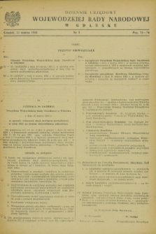 Dziennik Urzędowy Wojewódzkiej Rady Narodowej w Gdańsku. 1955, nr 5 (31 marca)