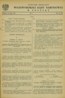 Dziennik Urzędowy Wojewódzkiej Rady Narodowej w Gdańsku. 1955, nr 7 (10 maja)