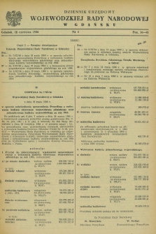 Dziennik Urzędowy Wojewódzkiej Rady Narodowej w Gdańsku. 1956, nr 5 (12 czerwca)