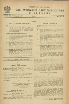 Dziennik Urzędowy Wojewódzkiej Rady Narodowej w Gdańsku. 1957, nr 8 (30 listopada)