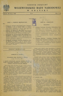 Dziennik Urzędowy Wojewódzkiej Rady Narodowej w Gdańsku. 1959, nr 1 (28 lutego)