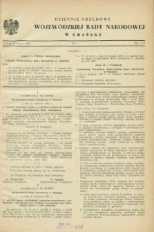 Dziennik Urzędowy Wojewódzkiej Rady Narodowej w Gdańsku. 1962, nr 1 (31 marca)