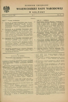Dziennik Urzędowy Wojewódzkiej Rady Narodowej w Gdańsku. 1962, nr 6 (15 września)