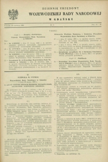 Dziennik Urzędowy Wojewódzkiej Rady Narodowej w Gdańsku. 1964, nr 6 (25 czerwca)