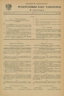 Dziennik Urzędowy Wojewódzkiej Rady Narodowej w Gdańsku. 1964, nr 7 (29 czerwca)