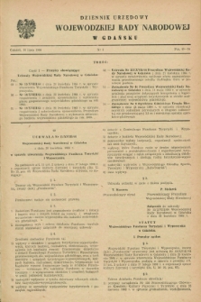Dziennik Urzędowy Wojewódzkiej Rady Narodowej w Gdańsku. 1964, nr 8 (16 lipca)