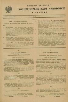 Dziennik Urzędowy Wojewódzkiej Rady Narodowej w Gdańsku. 1964, nr 10 (10 sierpnia)