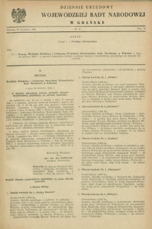 Dziennik Urzędowy Wojewódzkiej Rady Narodowej w Gdańsku. 1964, nr 11 (30 września)