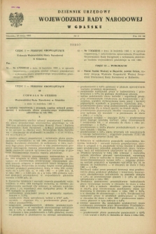 Dziennik Urzędowy Wojewódzkiej Rady Narodowej w Gdańsku. 1965, nr 9 (25 maja)