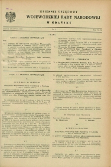 Dziennik Urzędowy Wojewódzkiej Rady Narodowej w Gdańsku. 1965, nr 11 (29 czerwca)