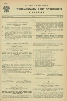 Dziennik Urzędowy Wojewódzkiej Rady Narodowej w Gdańsku. 1965, nr 13 (31 lipca)