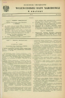 Dziennik Urzędowy Wojewódzkiej Rady Narodowej w Gdańsku. 1966, nr 6 (16 maja)