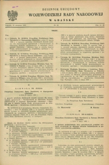 Dziennik Urzędowy Wojewódzkiej Rady Narodowej w Gdańsku. 1966, nr 12 (26 sierpnia)