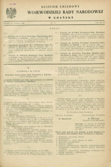 Dziennik Urzędowy Wojewódzkiej Rady Narodowej w Gdańsku. 1966, nr 13 (31 sierpnia)