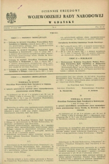 Dziennik Urzędowy Wojewódzkiej Rady Narodowej w Gdańsku. 1967, nr 6 (10 maja)