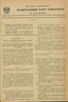 Dziennik Urzędowy Wojewódzkiej Rady Narodowej w Gdańsku. 1967, nr 8 (20 maja)
