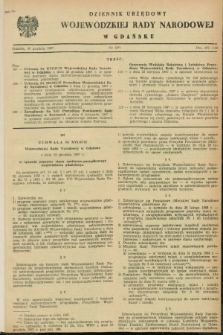 Dziennik Urzędowy Wojewódzkiej Rady Narodowej w Gdańsku. 1967, nr 22 (30 grudnia)