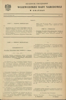 Dziennik Urzędowy Wojewódzkiej Rady Narodowej w Gdańsku. 1968, nr 2 (26 lutego)