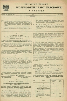 Dziennik Urzędowy Wojewódzkiej Rady Narodowej w Gdańsku. 1968, nr 6 (26 kwietnia)