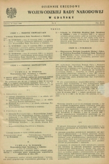 Dziennik Urzędowy Wojewódzkiej Rady Narodowej w Gdańsku. 1968, nr 8 (31 maja)