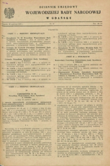Dziennik Urzędowy Wojewódzkiej Rady Narodowej w Gdańsku. 1968, nr 10 (25 czerwca)