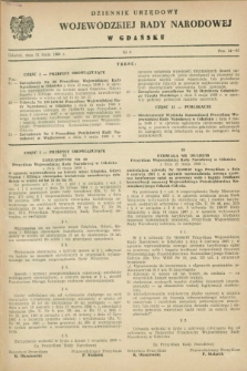 Dziennik Urzędowy Wojewódzkiej Rady Narodowej w Gdańsku. 1969, nr 8 (31 maja)