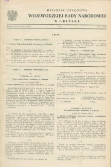 Dziennik Urzędowy Wojewódzkiej Rady Narodowej w Gdańsku. 1970, nr 3 (15 marca)