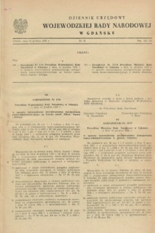 Dziennik Urzędowy Wojewódzkiej Rady Narodowej w Gdańsku. 1970, nr 19 (14 grudnia)