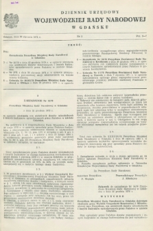 Dziennik Urzędowy Wojewódzkiej Rady Narodowej w Gdańsku. 1971, nr 2 (30 stycznia)