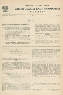 Dziennik Urzędowy Wojewódzkiej Rady Narodowej w Gdańsku. 1971, nr 3 (26 lutego)