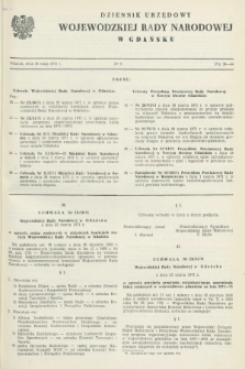 Dziennik Urzędowy Wojewódzkiej Rady Narodowej w Gdańsku. 1971, nr 8 (10 maja)
