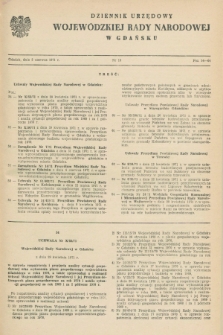 Dziennik Urzędowy Wojewódzkiej Rady Narodowej w Gdańsku. 1971, nr 10 (5 czerwca)
