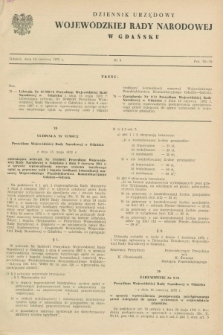 Dziennik Urzędowy Wojewódzkiej Rady Narodowej w Gdańsku. 1972, nr 8 (13 czerwca)