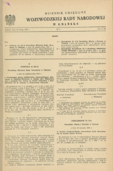 Dziennik Urzędowy Wojewódzkiej Rady Narodowej w Gdańsku. 1974, nr 2 (14 lutego)
