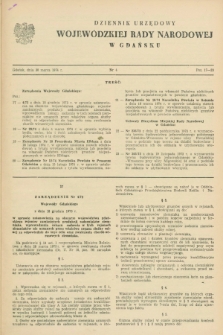 Dziennik Urzędowy Wojewódzkiej Rady Narodowej w Gdańsku. 1974, nr 4 (30 marca)
