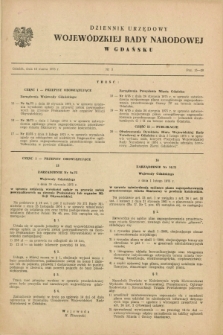 Dziennik Urzędowy Wojewódzkiej Rady Narodowej w Gdańsku. 1975, nr 3 (18 marca)