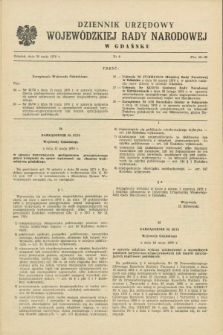 Dziennik Urzędowy Wojewódzkiej Rady Narodowej w Gdańsku. 1976, nr 9 (26 maja)