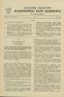 Dziennik Urzędowy Wojewódzkiej Rady Narodowej w Gdańsku. 1977, nr 6 (25 maja)