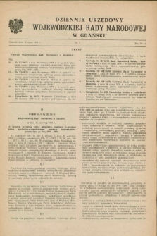 Dziennik Urzędowy Wojewódzkiej Rady Narodowej w Gdańsku. 1978, nr 7 (26 lipca)