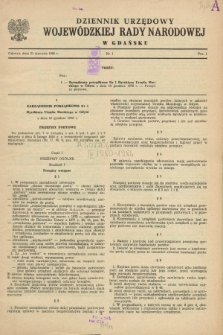 Dziennik Urzędowy Wojewódzkiej Rady Narodowej w Gdańsku. 1980, nr 1 (31 stycznia)