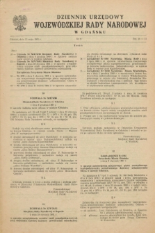 Dziennik Urzędowy Wojewódzkiej Rady Narodowej w Gdańsku. 1981, nr 2 (15 maja)