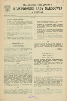 Dziennik Urzędowy Wojewódzkiej Rady Narodowej w Gdańsku. 1982, nr 1 (1 lutego)