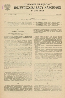 Dziennik Urzędowy Wojewódzkiej Rady Narodowej w Gdańsku. 1983, nr 13 (15 lipca)