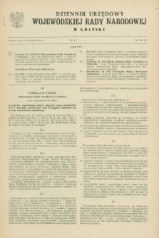 Dziennik Urzędowy Wojewódzkiej Rady Narodowej w Gdańsku. 1983, nr 19 (10 listopada)