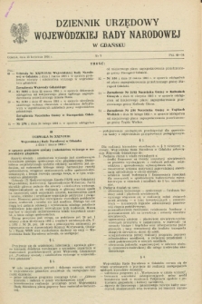 Dziennik Urzędowy Wojewódzkiej Rady Narodowej w Gdańsku. 1984, nr 7 (25 kwietnia)